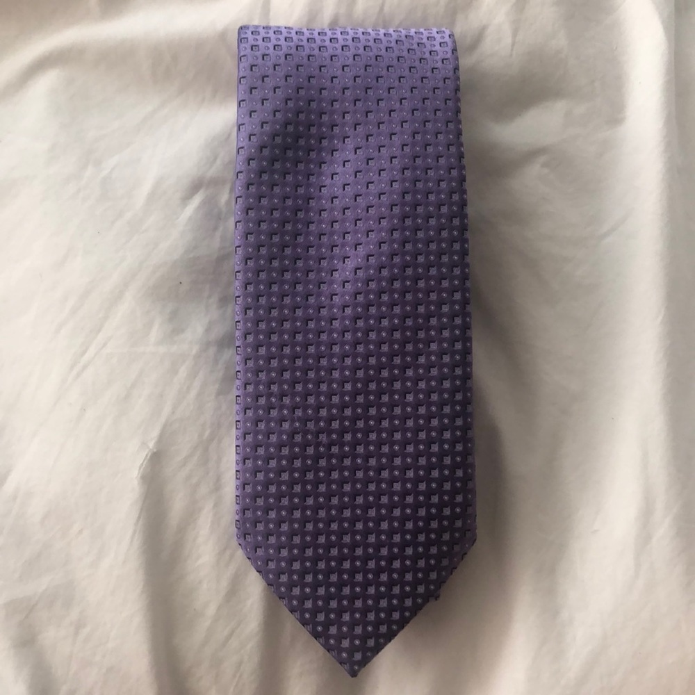 Purple Silk Tie / Brioni